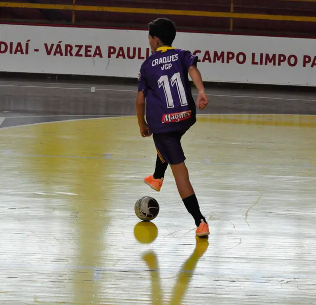 Atleta número 11 do Craques na Copa Futsal